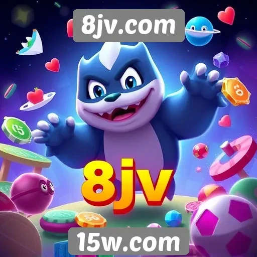 Variedade de jogos disponíveis no 8jv.com